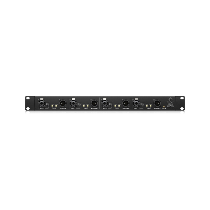 behringer-di4800a-4-channel-active-direct-box Behringer DI4800A 4-Channel Active Direct Box