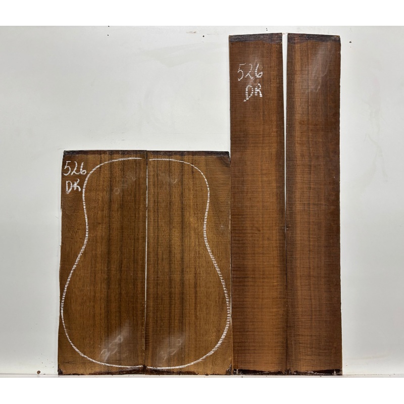indian-laurel-dreadnought-guitar-back-and-side-set-526 Indian Laurel Dreadnought Guitar Back and Side Set #526