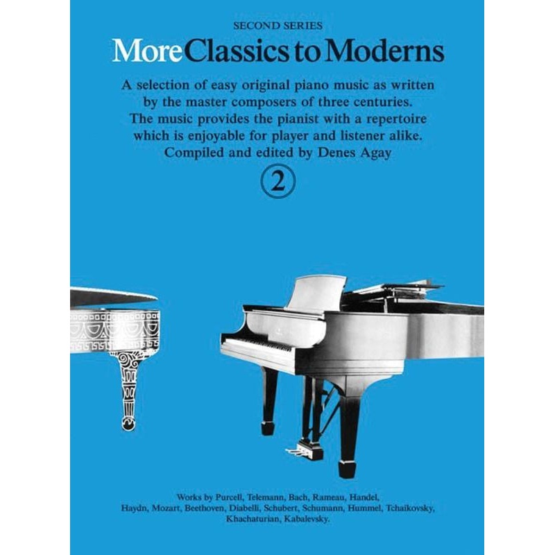 more-classics-to-moderns-book-2-piano More Classics To Moderns Book 2, Piano