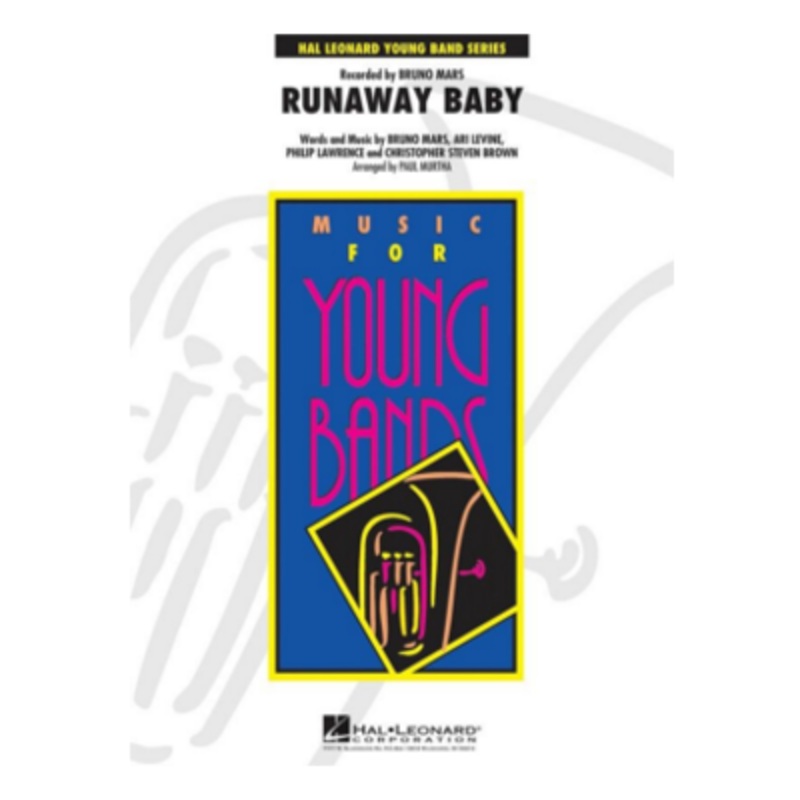 runaway-baby-mars-arr-paul-murtha-concert-band-chart-grade-3 Runaway Baby, Mars Arr. Paul Murtha Concert Band Chart Grade 3