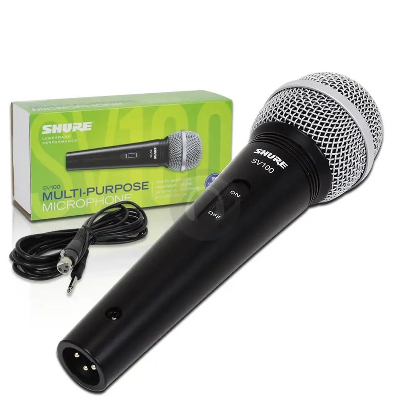 shure-sv100-dynamic-cardioid-multi-purpose-microphone Shure SV100 Dynamic Cardioid Multi-Purpose Microphone