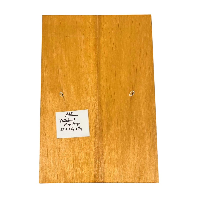 yellowheart-drop-top-22-x-7-1-4-x-1-4-222 Yellowheart Drop Top 22" x 7-1/4" x 1/4" #222