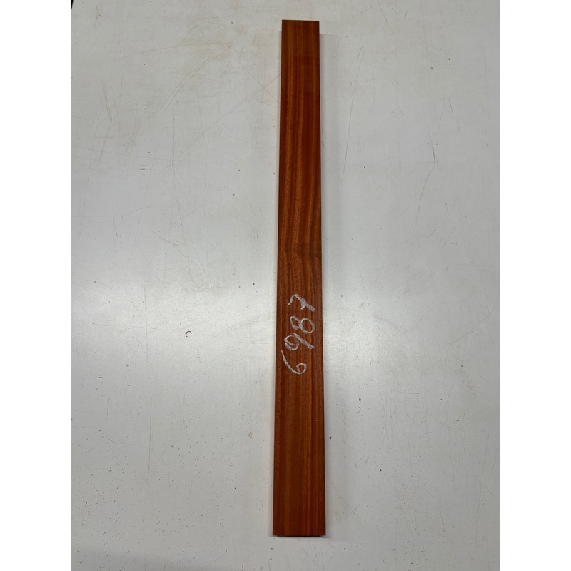 1-piece-padauk-guitar-neck-blank-33-x2-3-4-x1-6987 1 Piece, Padauk Guitar Neck Blank 33"x2-3/4"x1"#6987