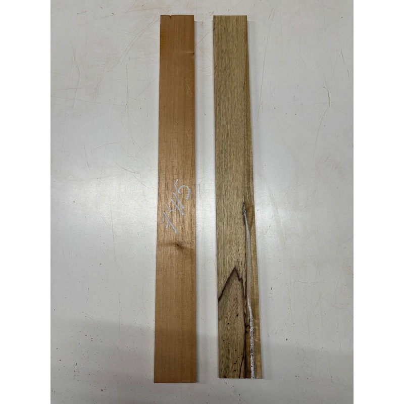 2-pack-2-species-black-limba-spanish-cedar-thin-stock-lumber-31-x3-x5-8-7415 2 Pack, 2 Species Black Limba + Spanish Cedar Thin Stock Lumber 31"x3"x5/8"#7415