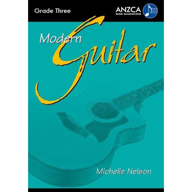 anzca-modern-guitar-grade-three-book-cd ANZCA Modern Guitar Grade Three, Book & CD