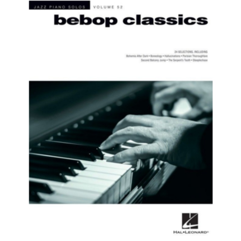 bebop-classics-jazz-piano-solos-series-volume-52 Bebop Classics Jazz Piano Solos Series Volume 52