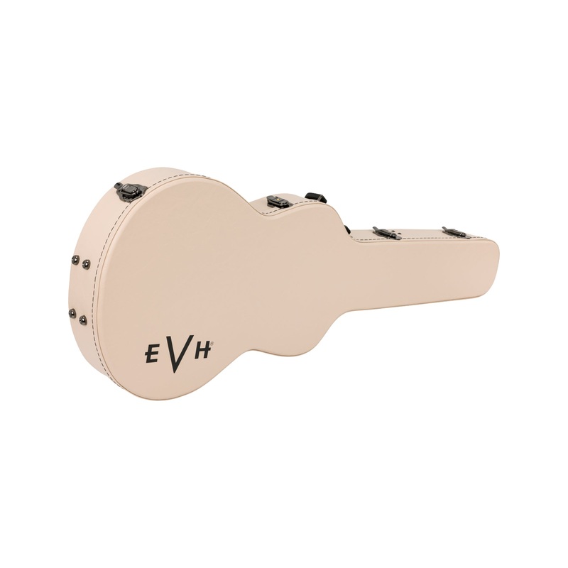 evh-wolfgang-sa-126-wooden-case-ivory-exterior-blue-plush-interior EVH Wolfgang SA-126 Wooden Case, Ivory Exterior / Blue Plush Interior