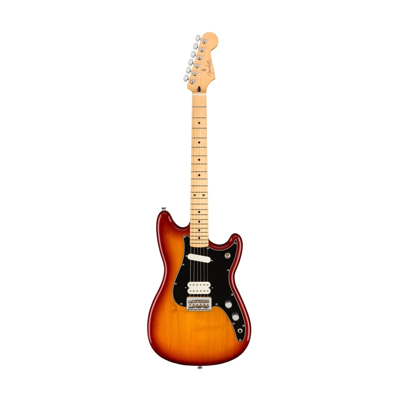 fender-player-duo-sonic-hs-electric-guitar-maple-fb-sienna-sunburst Fender Player Duo-Sonic HS Electric Guitar, Maple FB, Sienna Sunburst