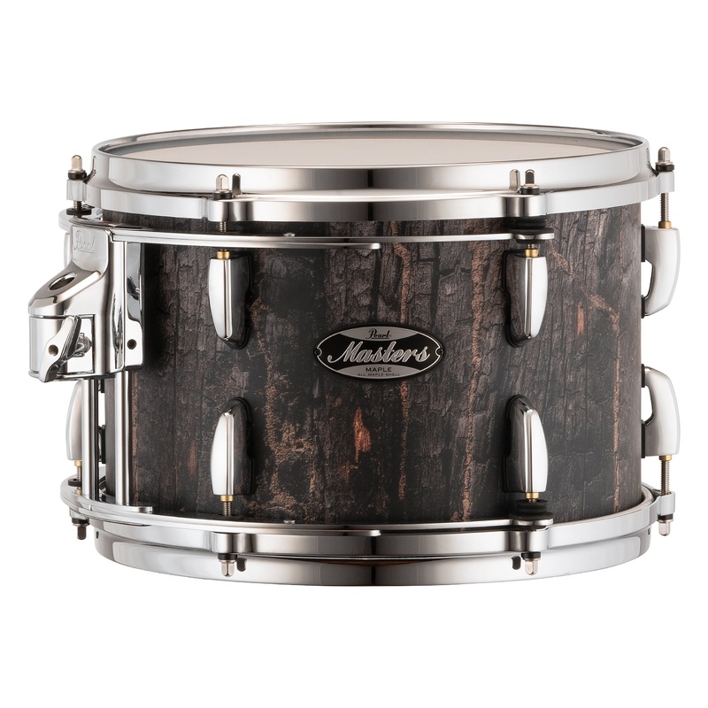 pearl-masters-maple-12-x8-tom-r2-air-tom-suspension-system-w-gyrolock-l-bracket-satin-charred-oak-mm6c1208tl-c824 Pearl Masters Maple 12"x8" Tom - R2 Air Tom Suspension System w/GyroLock-L Bracket SATIN CHARRED OAK MM6C1208TL/C824