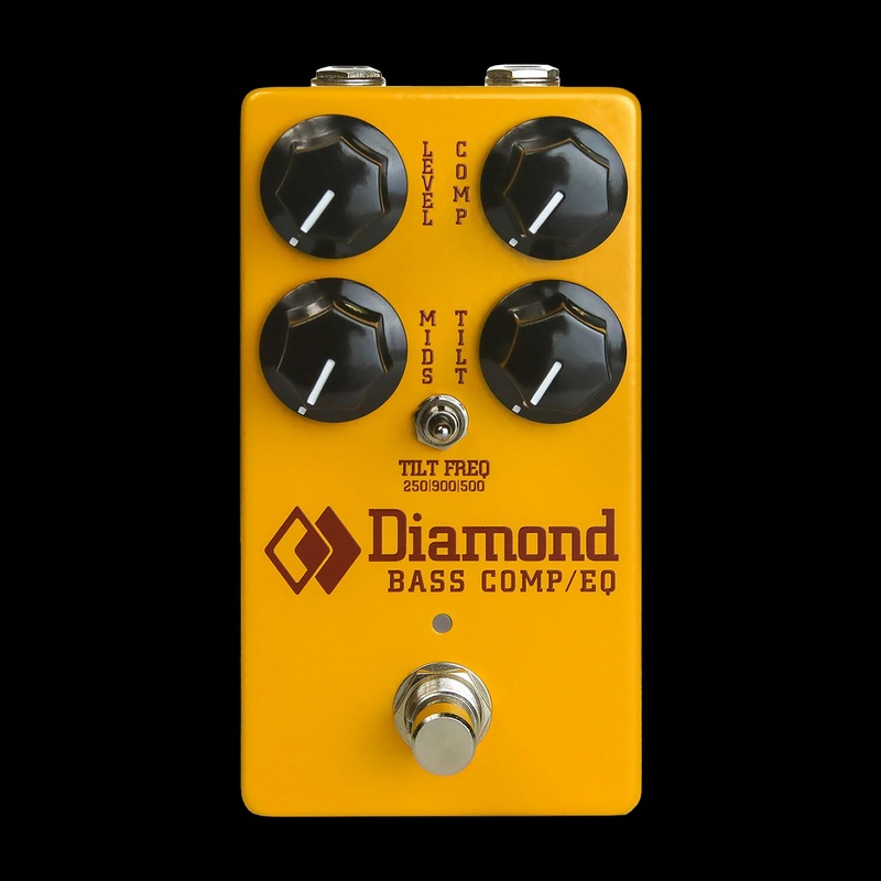 diamond-pedals-bass-comp-eq-pedal Diamond Pedals Bass Comp/EQ Pedal