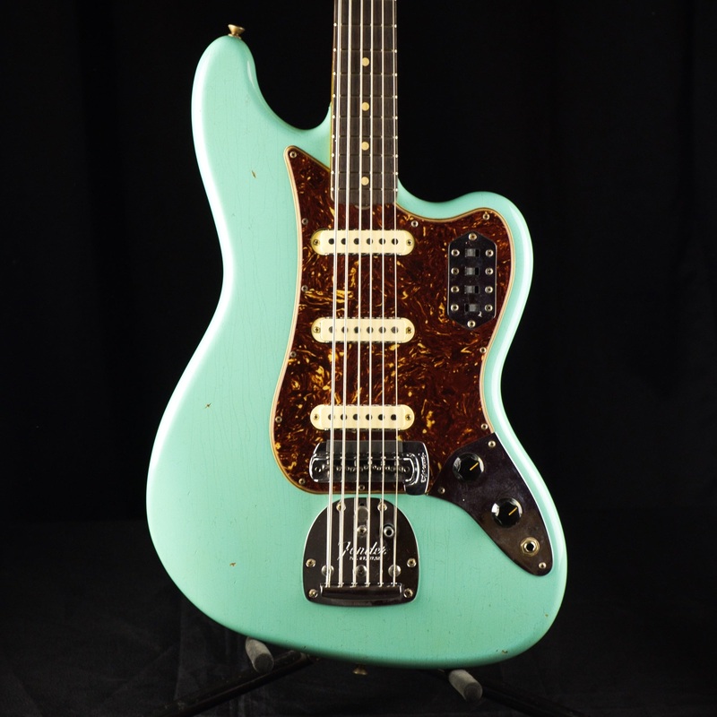 fender-custom-shop-limited-edition-bass-vi-journeyman-relic-faded-aged-seafoam-green-with-case Fender Custom Shop Limited Edition Bass VI Journeyman Relic Faded Aged Seafoam Green With Case