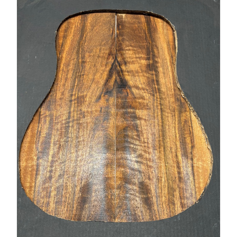 flame-chocolate-mango-dreadnought-guitar-back-set-261 Flame Chocolate Mango Dreadnought Guitar Back Set #261
