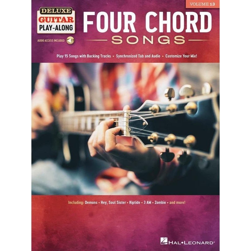 four-chord-songs-deluxe-guitar-play-along-volume-13 Four Chord Songs, Deluxe Guitar Play-Along Volume 13