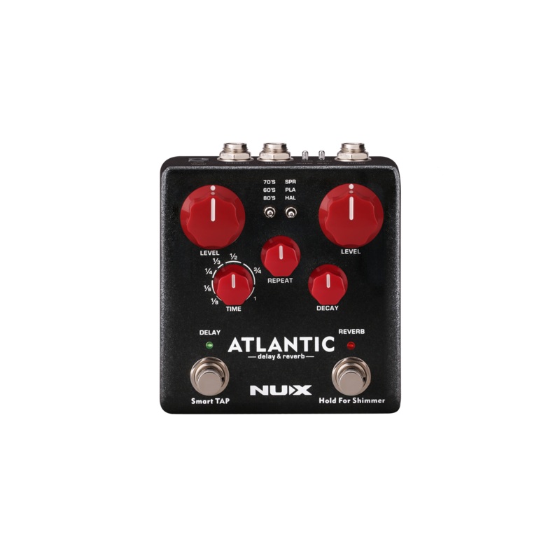 nux-atlantic-delay-reverb-pedal-ndr-5 NUX Atlantic Delay & Reverb Pedal NDR-5