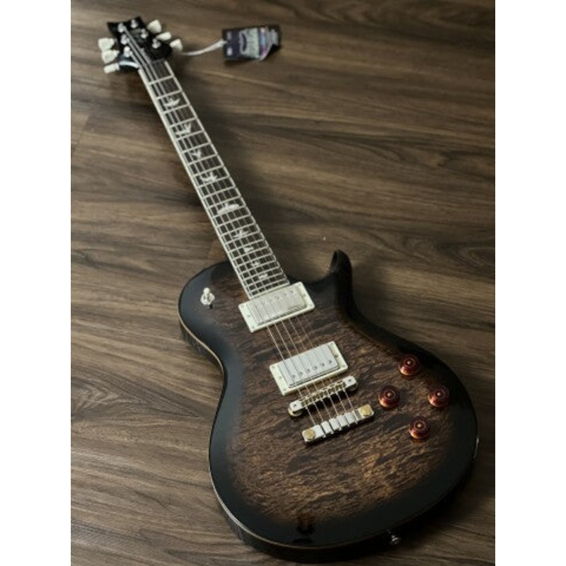 prs-se-mccarty-594-singlecut-black-gold-burst PRS SE McCarty 594 Singlecut Black Gold Burst