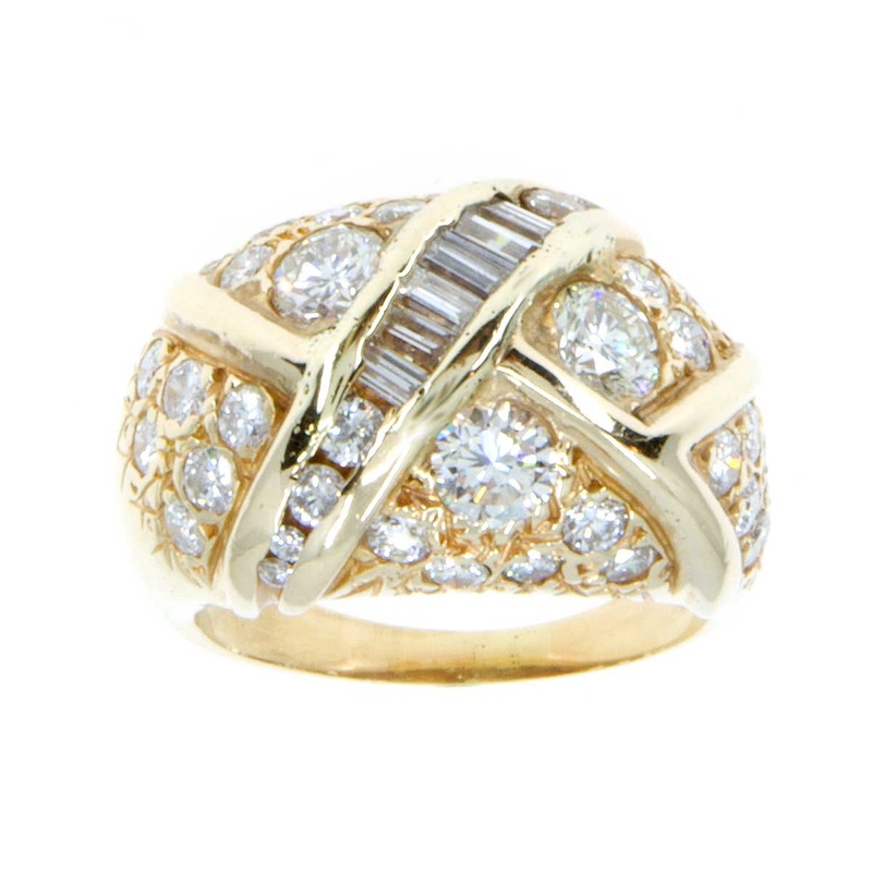 3-00ct-diamond-bombe-cocktail-ring 3.00ct Diamond Bombe Cocktail Ring