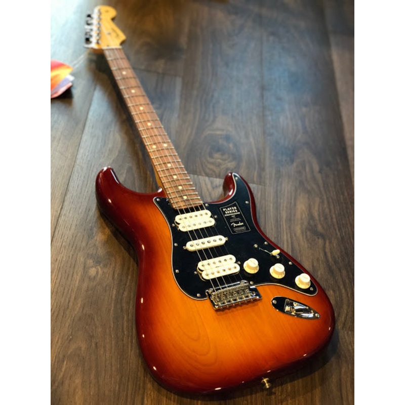 fender-player-series-stratocaster-hsh-pau-ferro-tobacco-sunburst Fender Player Series Stratocaster HSH Pau Ferro Tobacco Sunburst