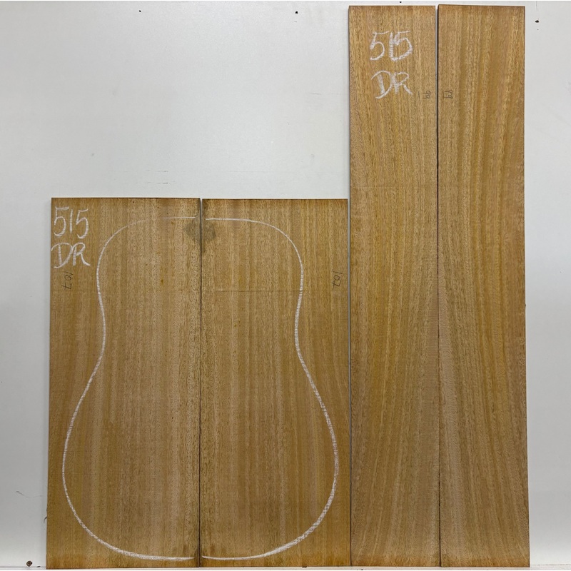 golden-mango-dreadnought-guitar-back-and-side-set-515 Golden Mango Dreadnought Guitar Back and Side Set #515