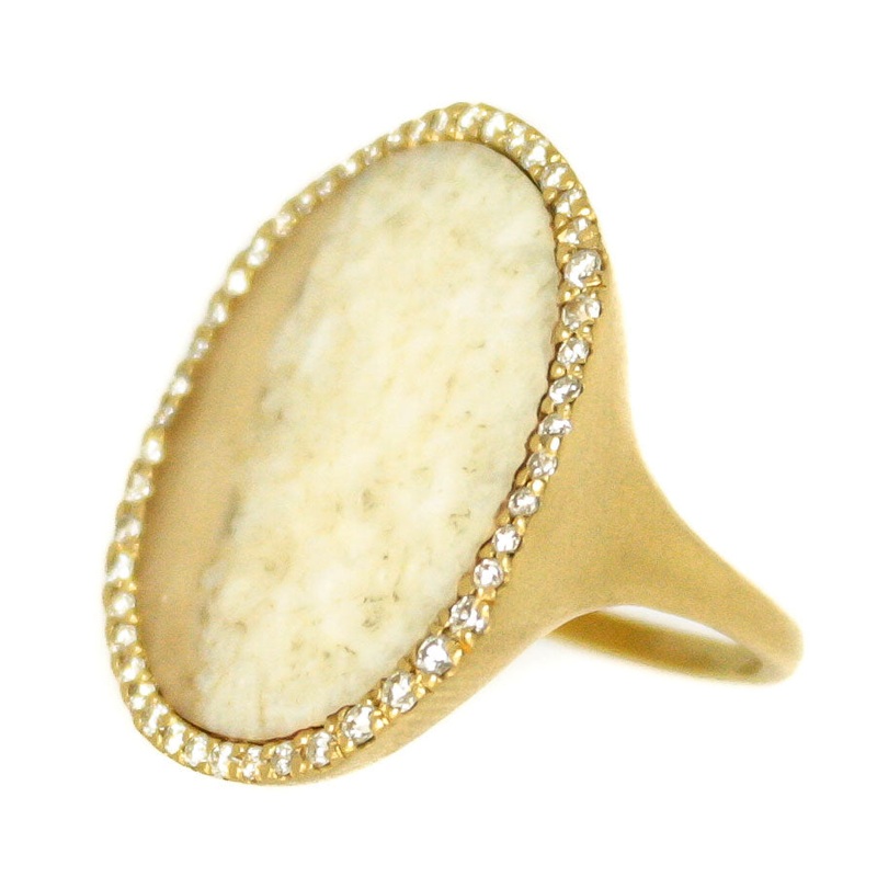 monique-pan-fossilized-walrus-ivory-diamond-ring Monique Pan Fossilized Walrus Ivory & Diamond Ring