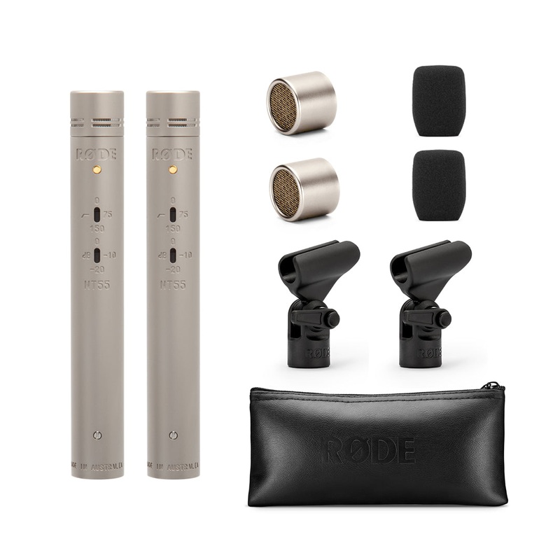 rode-nt55mp-matched-pair-multi-pattern-1-2-condenser-microphone Rode NT55MP (Matched Pair) - Multi Pattern 1/2 Condenser Microphone