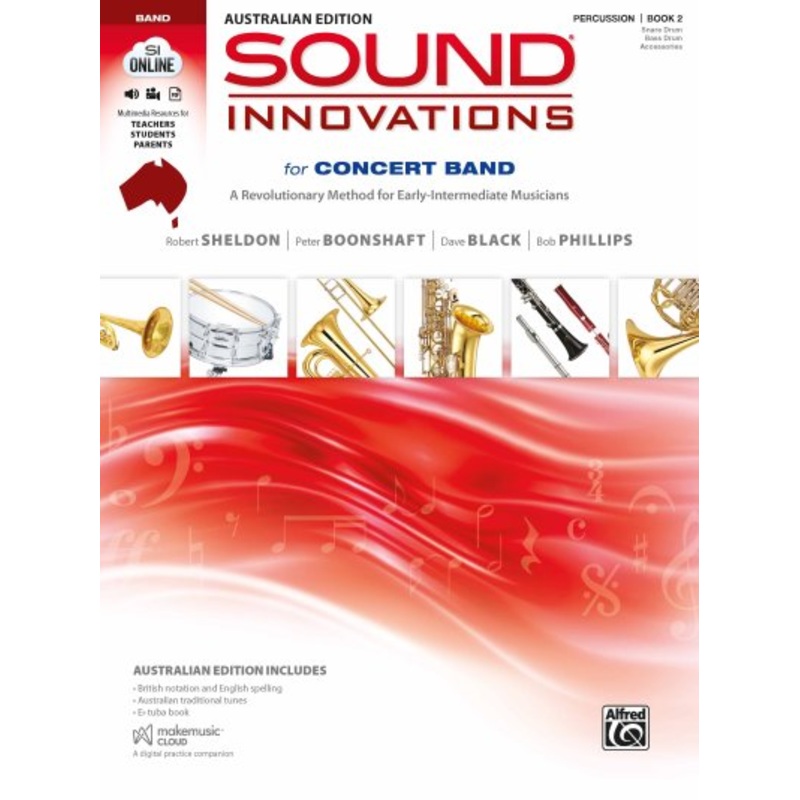 sound-innovations-for-concert-band-australian-version-book-2-percussion Sound Innovations for Concert Band Australian Version Book 2 - Percussion