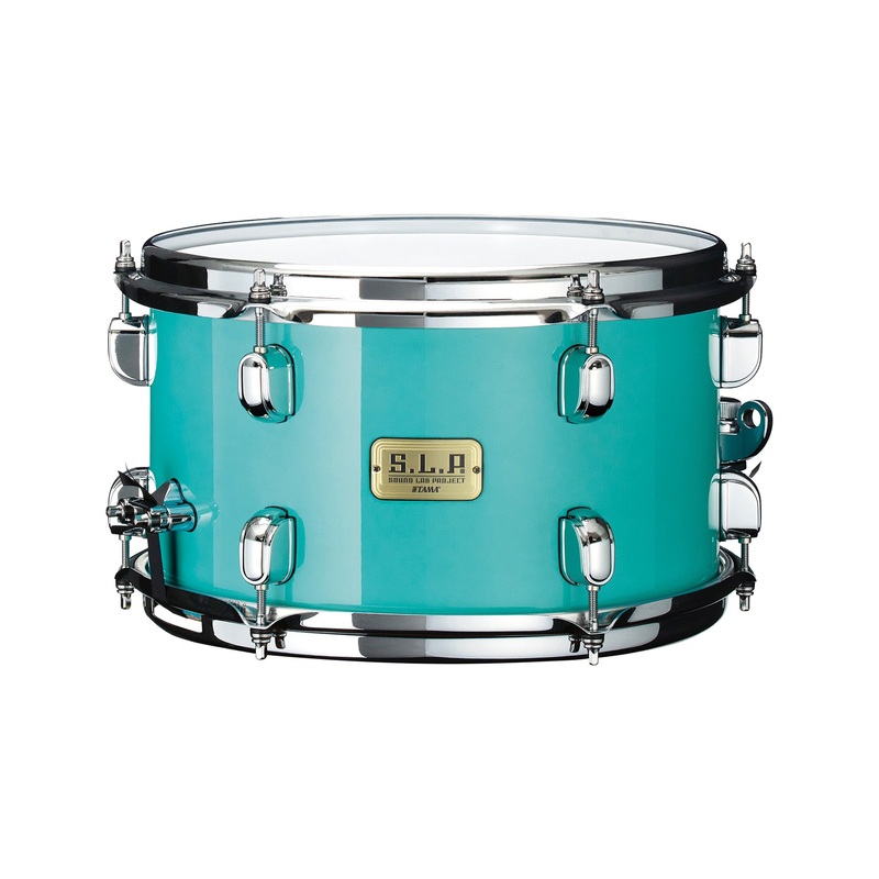 tama-lbu127p-etq-12x7inch-slp-mod-bubinga-philo-tsoungui-snare-drum-electro-turquoise TAMA LBU127P-ETQ 12x7inch SLP MOD Bubinga "Philo Tsoungui" Snare Drum, Electro Turquoise