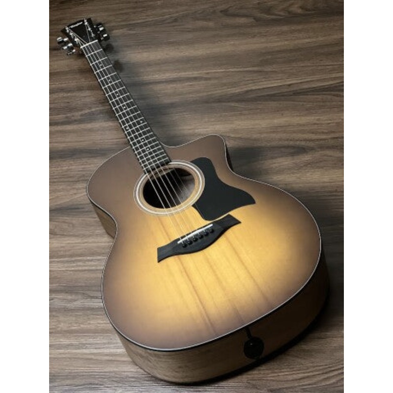 taylor-114ce-grand-auditorium-acoustic-guitar-w-bag-in-sunburst-top Taylor 114ce Grand Auditorium Acoustic Guitar w/Bag in Sunburst Top
