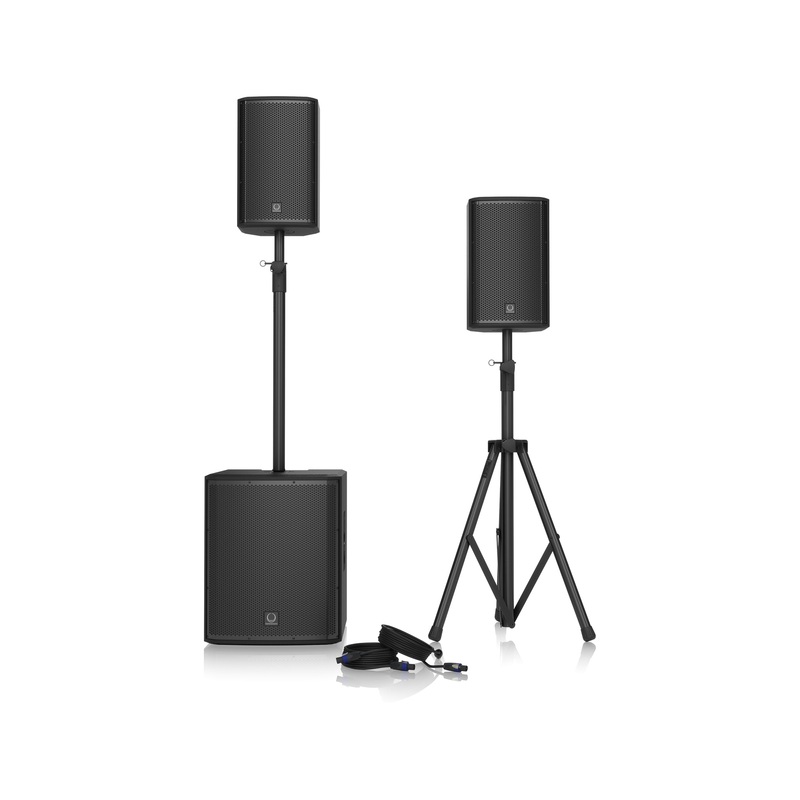 turbosound-inspire-ip15-bundle-1000-watt-powered-pa-bundle Turbosound iNSPIRE iP15 Bundle 1000 Watt Powered PA Bundle