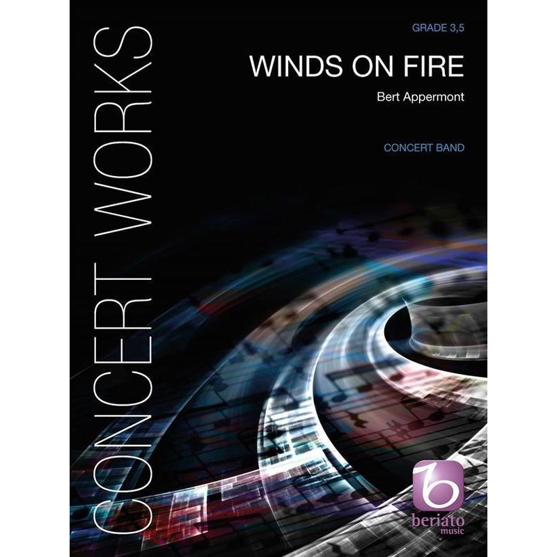 winds-on-fire-bert-appermont-concert-band-chart-grade-3-5 Winds on Fire, Bert Appermont Concert Band Chart Grade 3.5