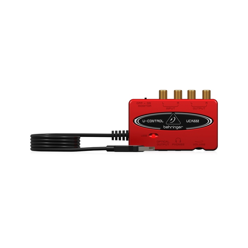 behringer-u-control-uca222-usb-audio-interface-w-s-pdif-out Behringer U-Control UCA222 USB Audio Interface w/ S/PDIF Out