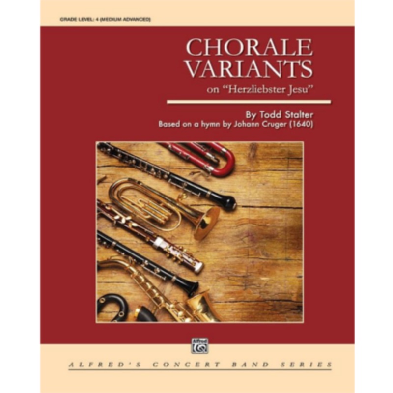 chorale-variants-todd-stalter-concert-band-chart-grade-4 Chorale Variants, Todd Stalter Concert Band Chart Grade 4