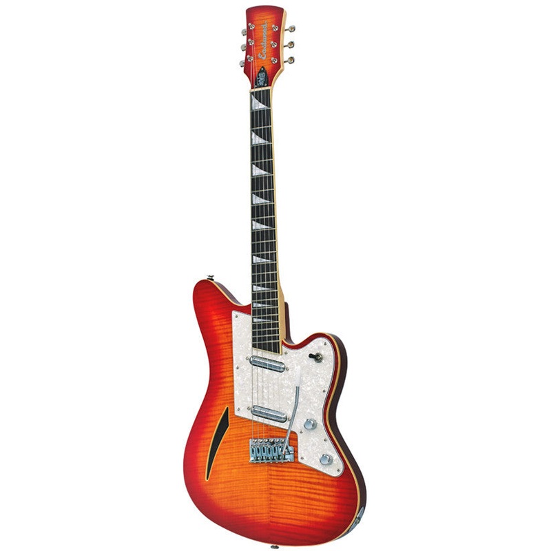 eastwood-surfcaster-guitar-cherrysunburst Eastwood Surfcaster Guitar - Cherrysunburst