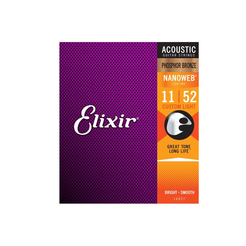 elixir-e16027-phosphor-bronze-11-52-acoustic-custom-light-strings Elixir E16027 Phosphor Bronze 11-52 Acoustic Custom Light Strings