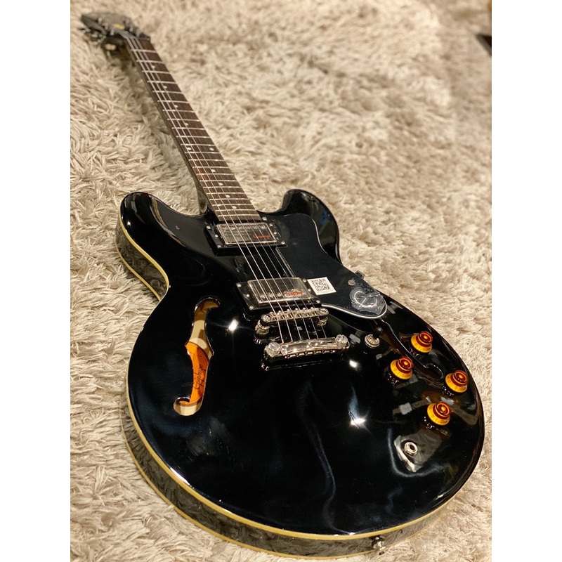 epiphone-dot-hollowbody-ebony Epiphone Dot Hollowbody - Ebony