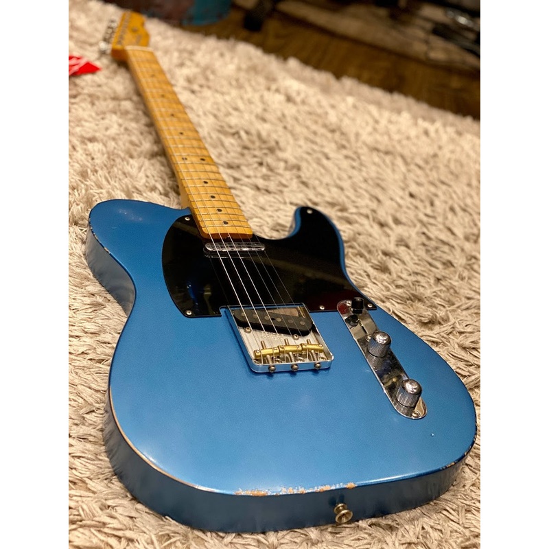 fender-road-worn-50s-telecaster-in-lake-placid-blue Fender Road Worn 50s Telecaster in Lake Placid Blue