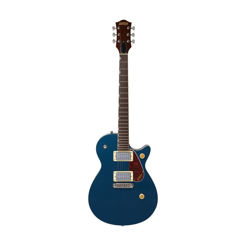 gretsch-streamliner-jet-club-single-cut-electric-guitar-w-wraparound-dark-denim Gretsch Streamliner Jet Club Single-Cut Electric Guitar w/Wraparound, Dark Denim