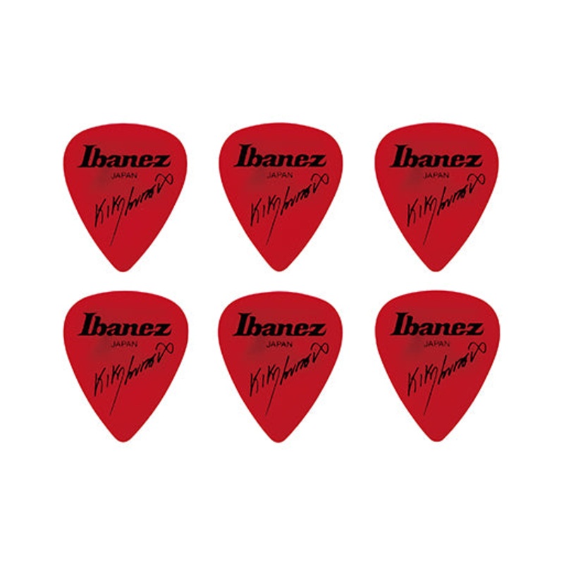 ibanez-b1000kl-rd-kiko-loureiro-guitar-pick-set-red-6pcs Ibanez B1000KL-RD Kiko Loureiro Guitar Pick Set,Red, 6pcs