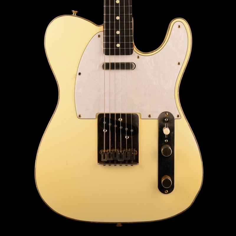 pre-owned-1996-fender-50th-anniversary-telecaster-custom-vintage-white-with-case Pre Owned 1996 Fender 50th Anniversary Telecaster Custom Vintage White With Case