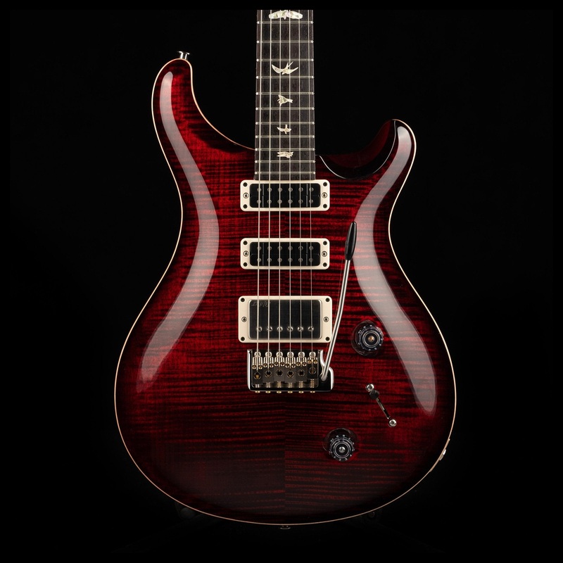 prs-core-studio-custom-color-fire-red-with-case PRS Core Studio Custom Color Fire Red With Case