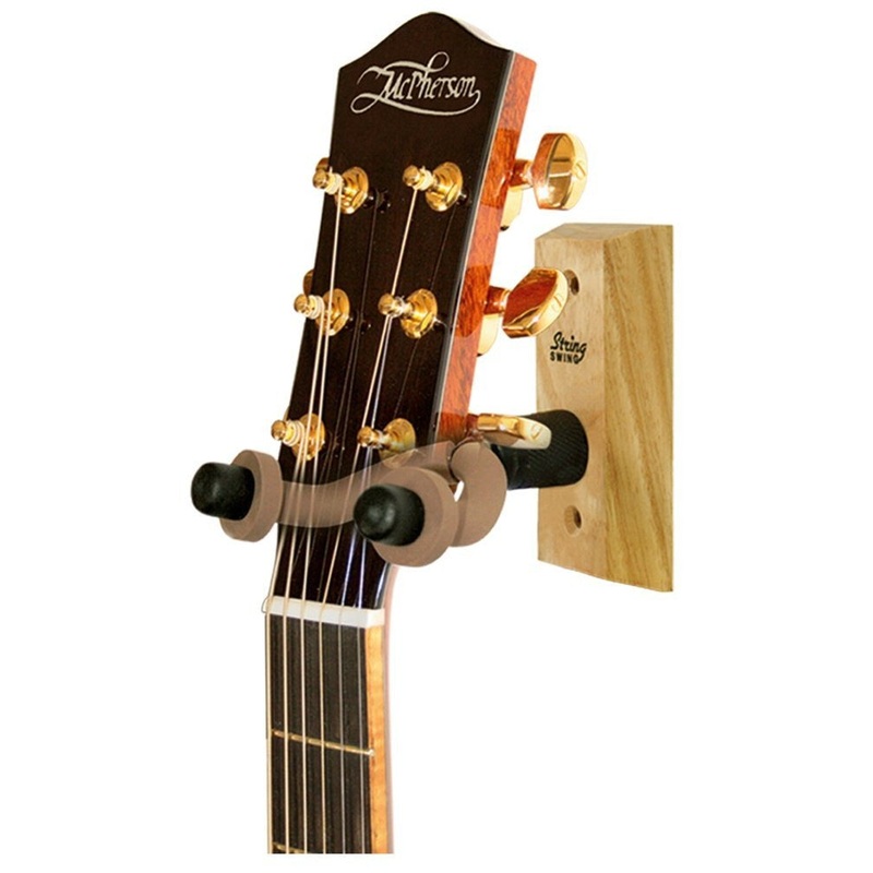 string-swing-cc01-hardwood-home-and-studio-guitar-hanger String Swing CC01 Hardwood Home and Studio Guitar Hanger