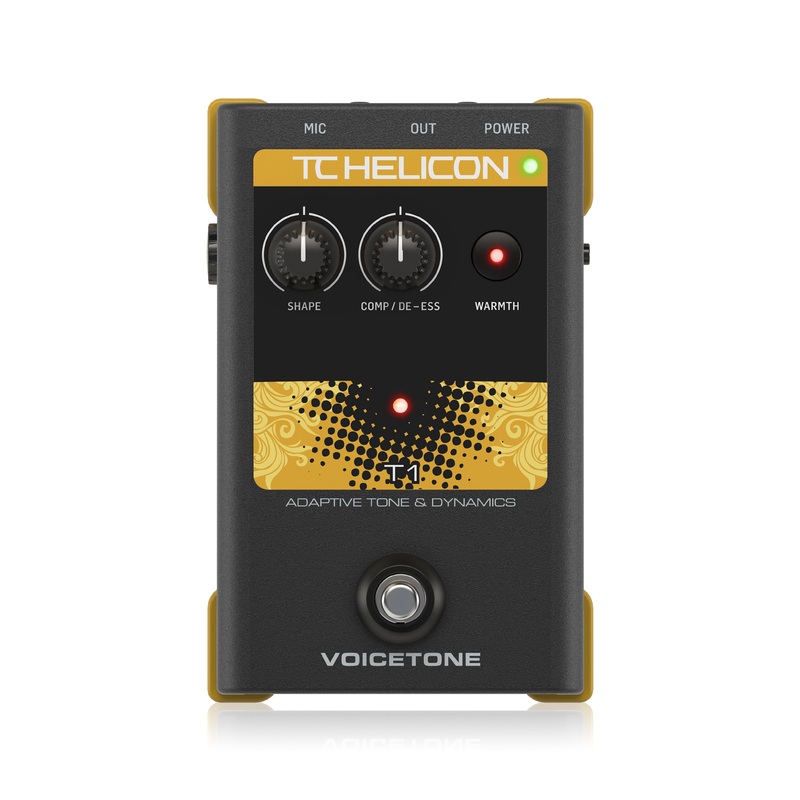 tc-helicon-voicetone-t1-adaptive-tone-vocal-effects-pedal-000-de301 TC-Helicon VoiceTone T1 Adaptive Tone Vocal Effects Pedal (000-DE301)