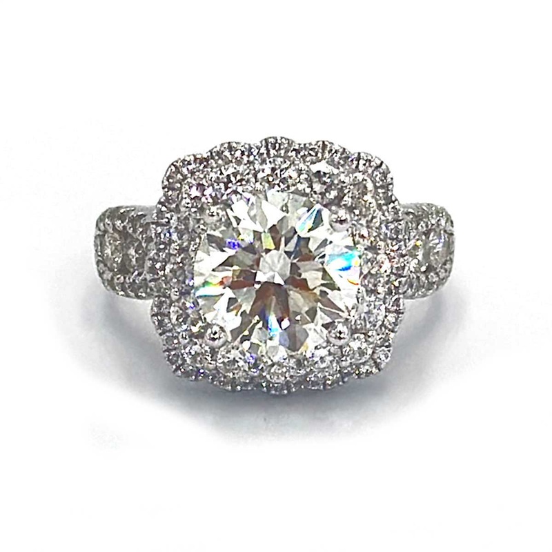 4-20ct-diamond-engagement-ring-in-18k 4.20ct Diamond Engagement Ring in 18k