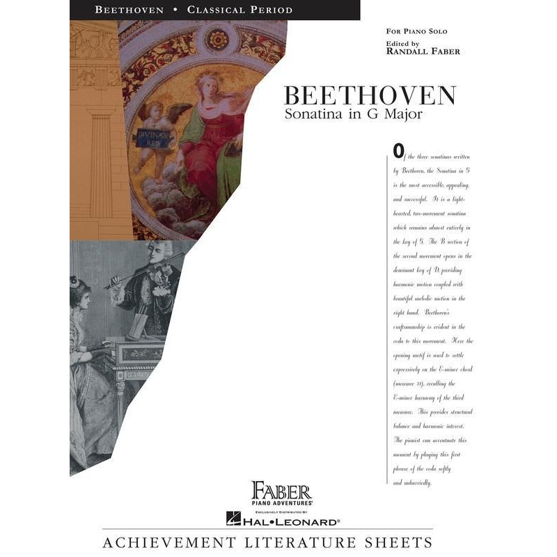 beethoven-sonatina-in-g-major-piano Beethoven - Sonatina in G Major, Piano