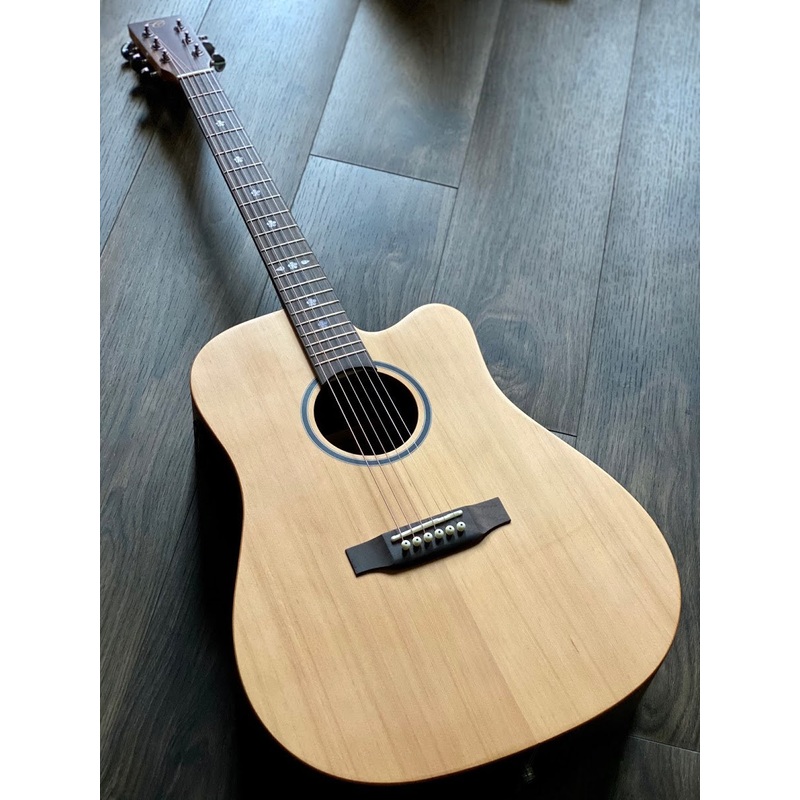 chard-ed90c-acoustic-electric-in-natural-satin-with-fishman-presys-preamp Chard ED90C Acoustic Electric in Natural Satin with Fishman Presys Preamp
