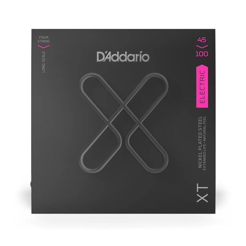 d-addario-xtb45100-bass-nickel-plated-steel-regular-light-long-scale-45-100 D'Addario XTB45100 Bass Nickel Plated Steel, Regular Light, Long Scale, 45-100