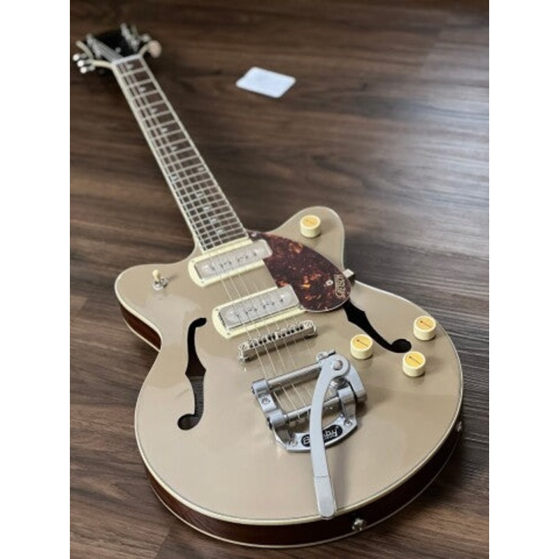 gretsch-g2655t-p90-streamliner-center-block-jr-with-laurel-fb-in-2-tone-sahara-metallic Gretsch G2655T-P90 Streamliner Center Block Jr with Laurel FB in 2-Tone Sahara Metallic