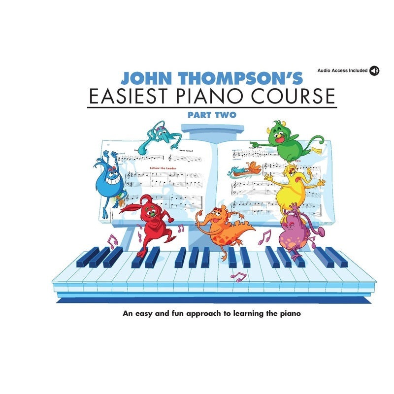 john-thompson-s-easiest-piano-course-part-2-book-online-audio John Thompson's Easiest Piano Course - Part 2, Book & Online Audio