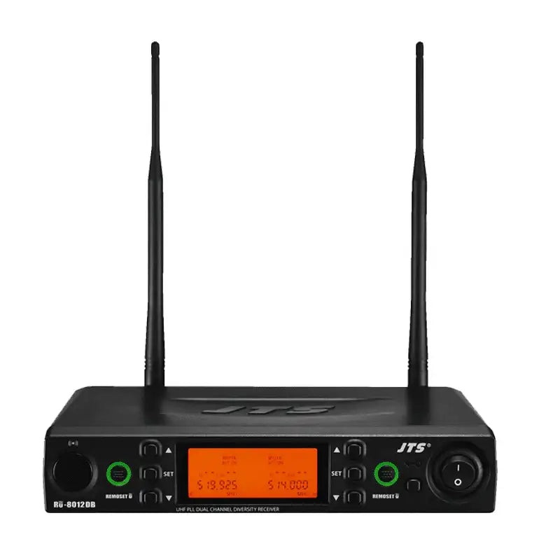 jts-ru-8012db-dual-receiver-true-diversity-uhf-614-650-mhz JTS RU-8012DB DUAL RECEIVER TRUE DIVERSITY UHF 614-650 MHz