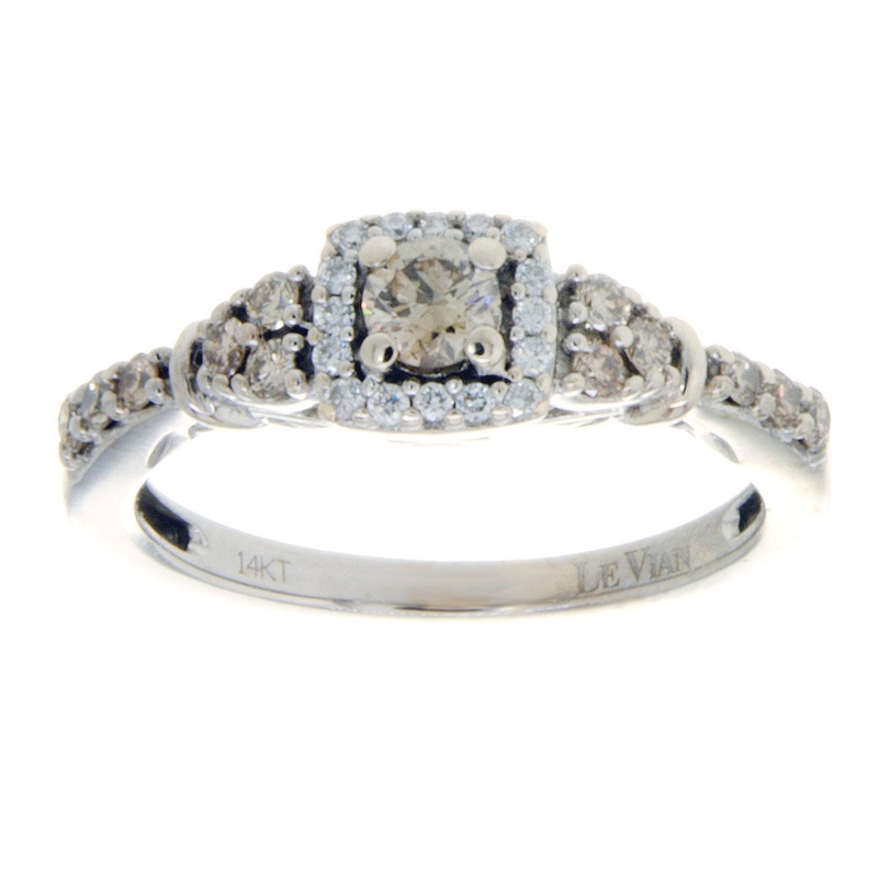 levian-chocolate-diamond-halo-ring Levian Chocolate Diamond Halo Ring