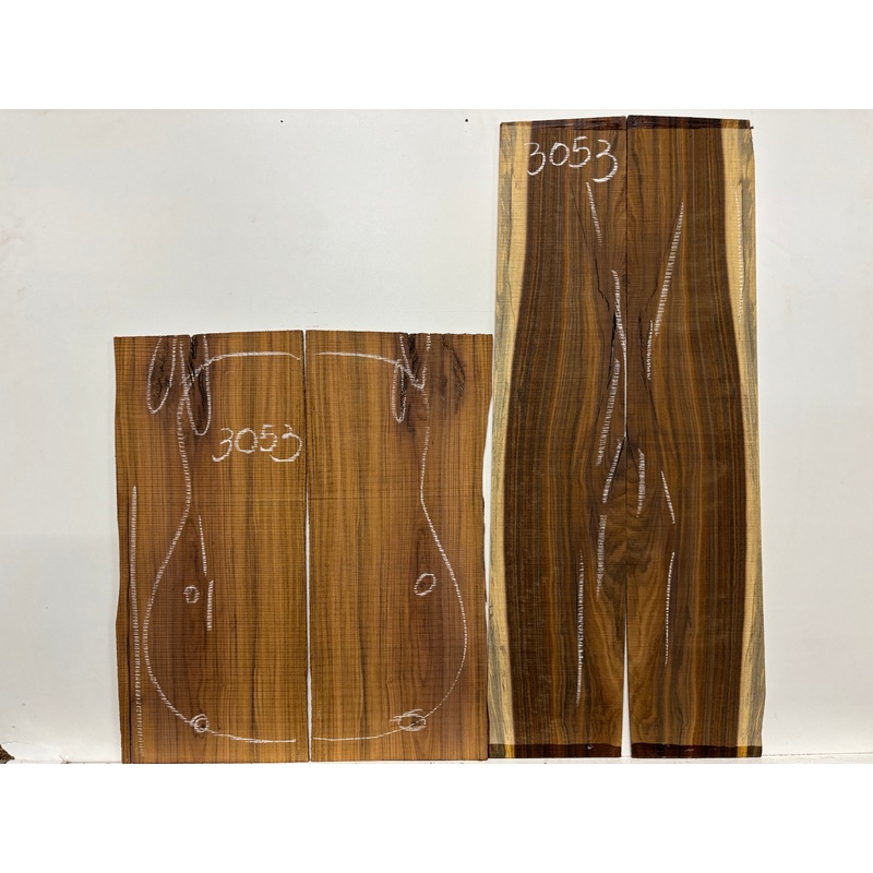 pau-ferro-jumbo-guitar-back-and-side-defective-set-3053 Pau Ferro Jumbo Guitar Back and Side Defective Set #3053